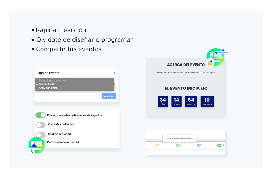 screenshot of Mi Aula Empresarial